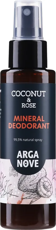 Rose & Coconut Mineral Deodorant - Bath and Body
