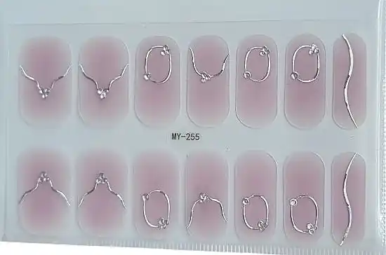Self-Adhesive Gel Nail Stickers, MY-255