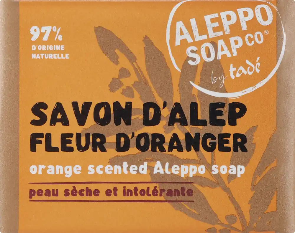 Aleppo Liquid Orange Scented Soap - Bath and Body