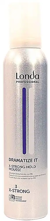 Extra Strong Hold Hair Styling Foam