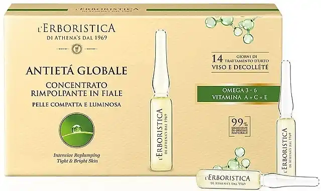 Intensively Firming Face Ampoules with Omega Acids & Vitamins - Skin Care Products