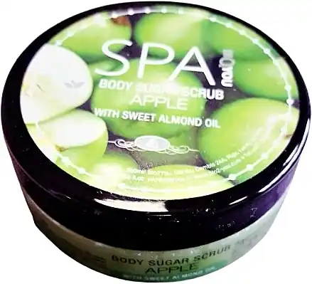 Sweet Almond Oil Sugar Scrub 'Apple' - Bath and Body