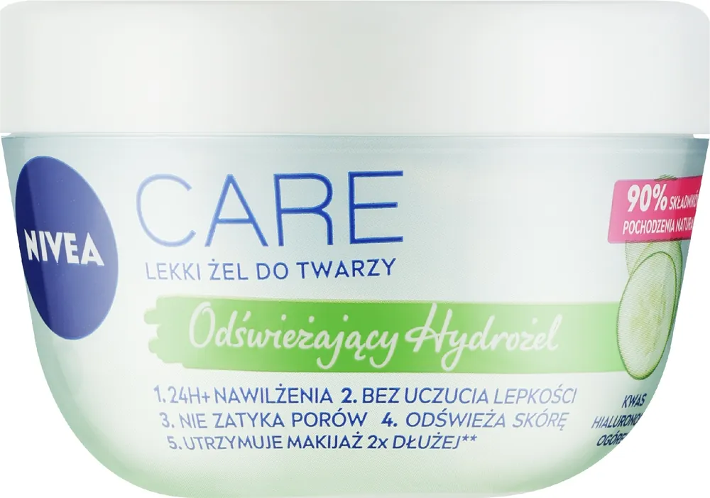 Moisturizing Hyaluronic Cucumber Face Gel - Skin Care Products