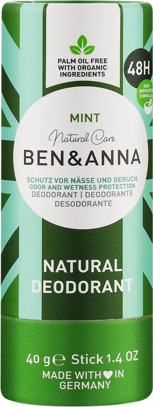 Mint Soda Deodorant (cardboard) - Bath and Body