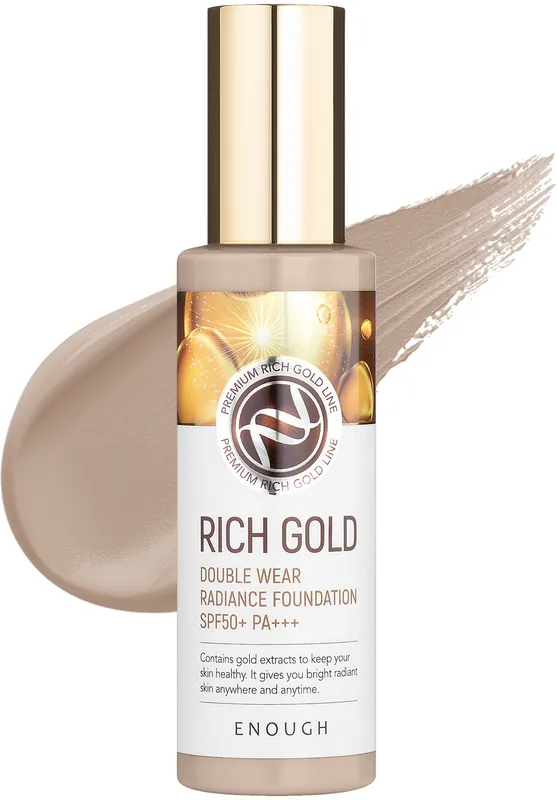 Enough Rich Gold Double Wear Radiance Foundation - Makeup