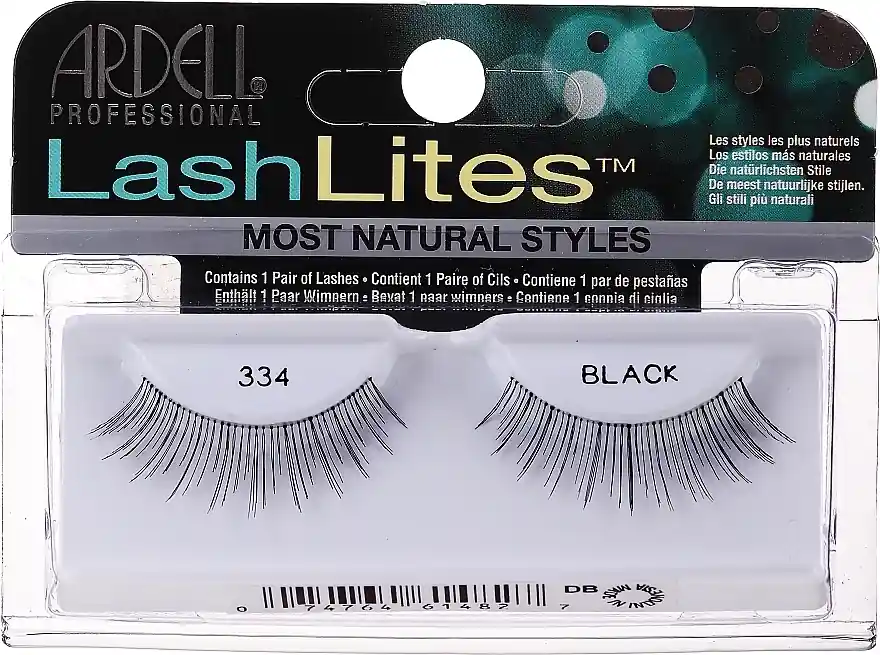 Ardell LashLites Black Lightweight And Invisible Bands 334 - Makeup