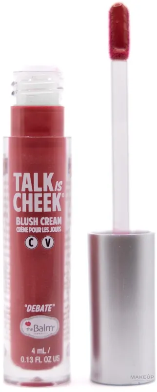 theBalm Talk is Cheek Blush Cream - Makeup