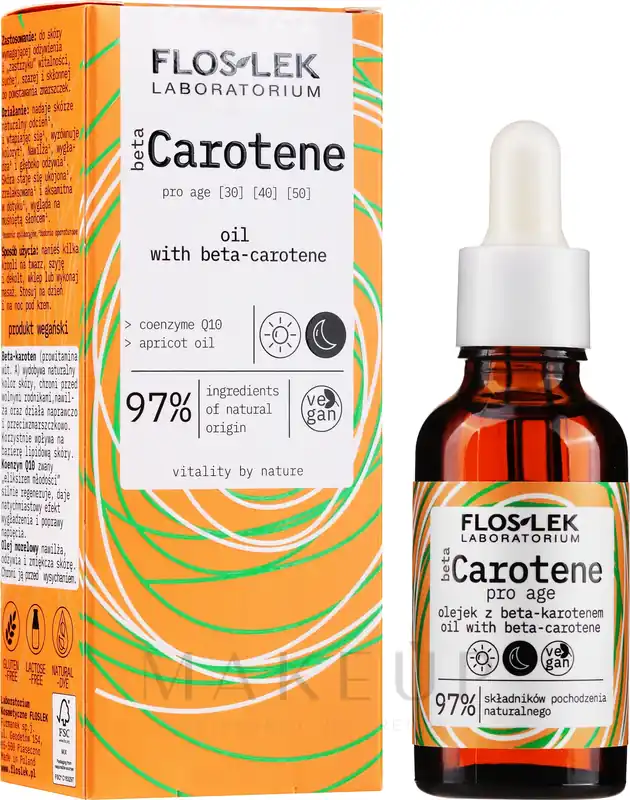 Face Oil with Beta Carotene - Skin Care Products