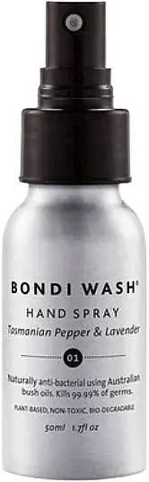 Tasmanian Pepper & Lavender Hand Spray - Bath and Body