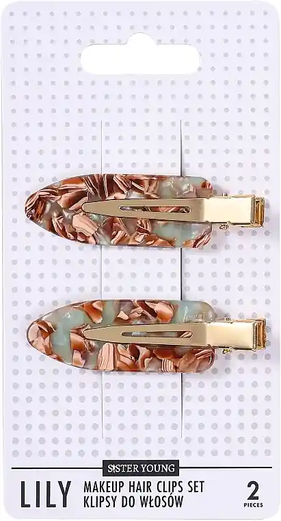 Hair Clip Set, 2 pcs. - Accessories