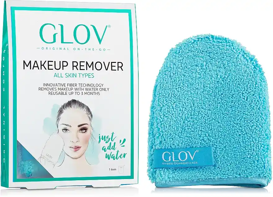Glov On The Go Makeup Remover Bouncy Blue
