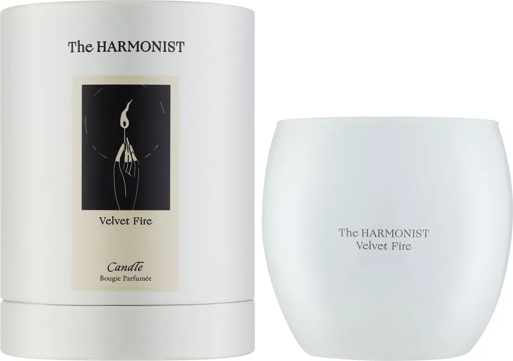 The Harmonist Velvet Fire Candle - Bath and Body