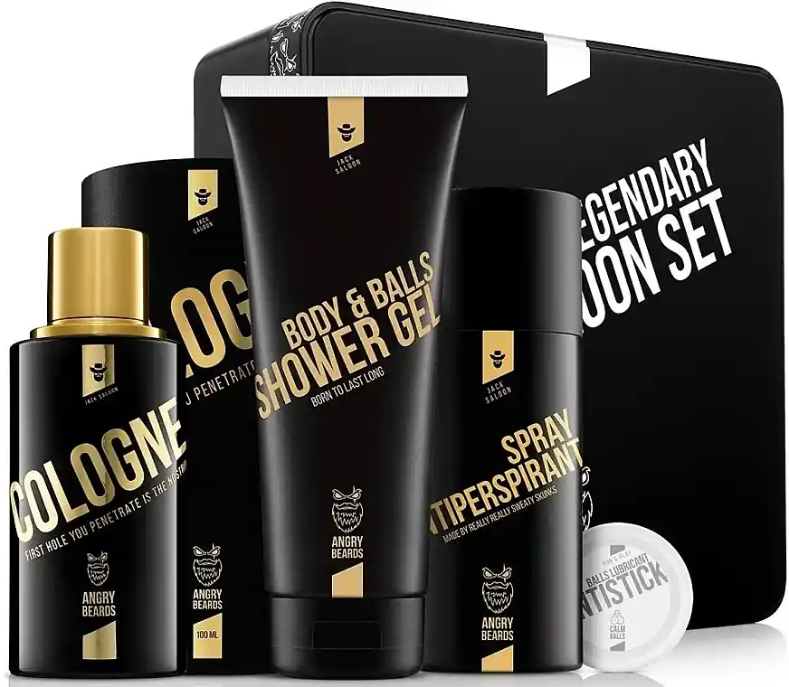 Angry Beards Jack Saloon Set - Perfume