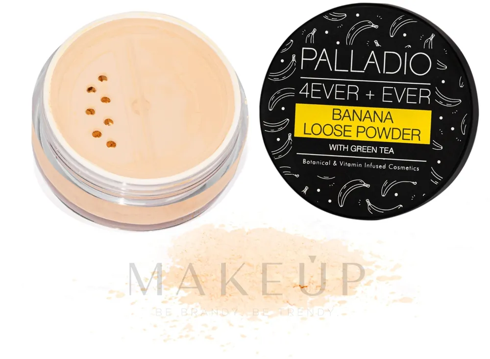 Palladio 4 Ever+Ever Banana Loose Setting Powder - Makeup