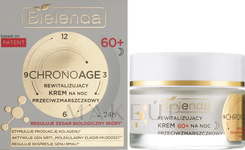Restoring Night Face Cream 60+ - Skin Care Products