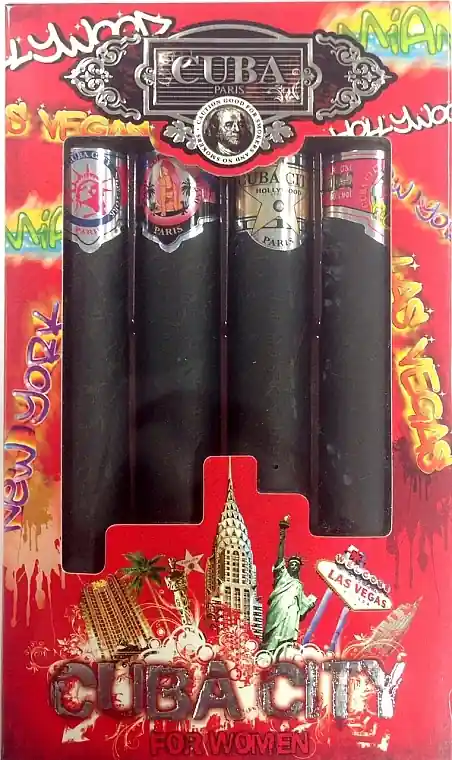 Cuba Ladies City Gift Set - Perfume