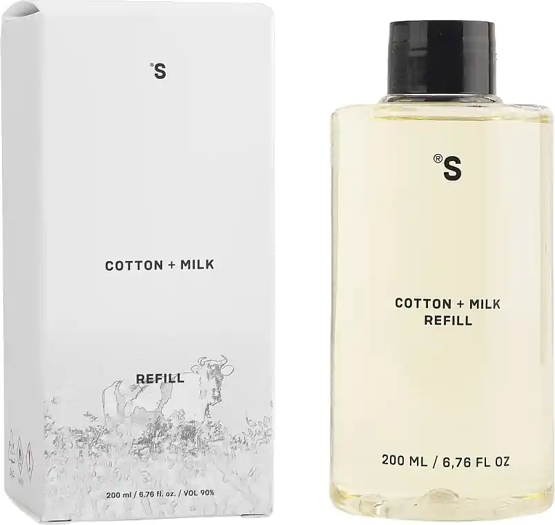 Aroma Diffuser Refill 'Cotton+Milk' - Bath and Body