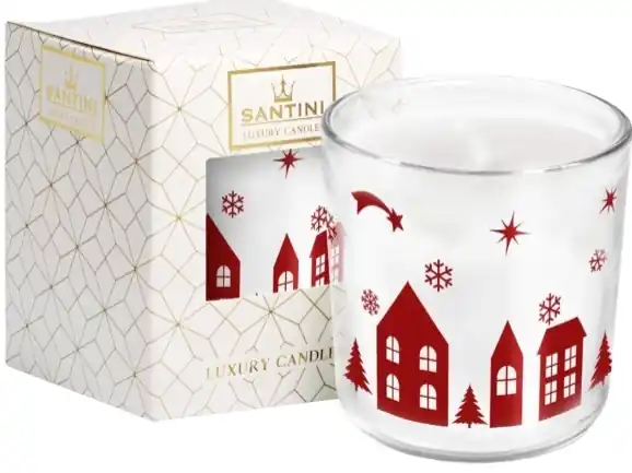 Christmas Cabin Scented Candle - Bath and Body