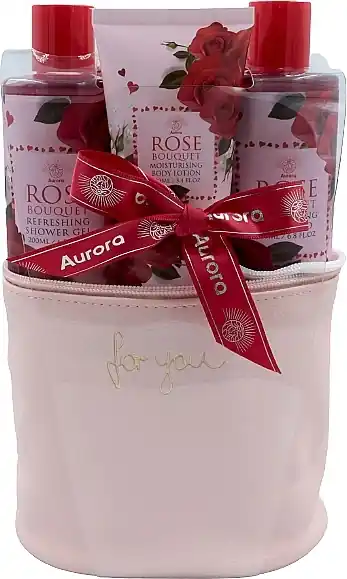 Cosmetic Bag Set “Rose Bouquet” - Bath and Body