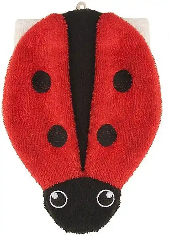 Kids Puppet Bath Sponge 'Ladybug Martin' - Accessories