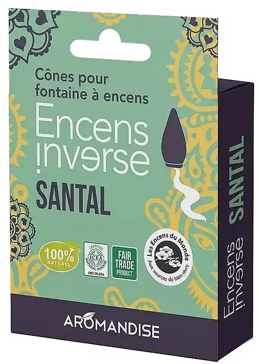 Creeping Smoky Incense Cones 'Sandalwood' - Bath and Body