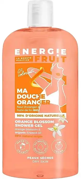 Orange Blossom & Linseed Oil Shower Gel - Bath and Body