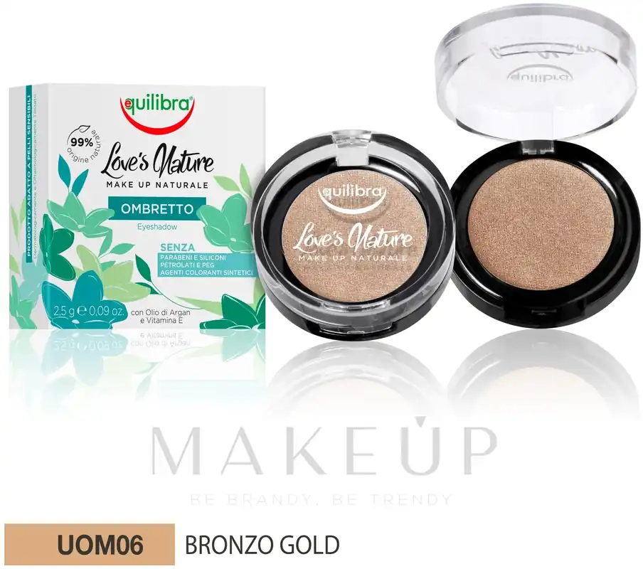 Equilibra Love's Nature Eye Shadows - Makeup