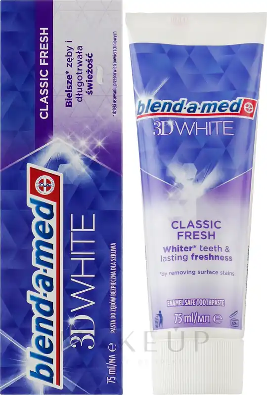 Toothpaste "3D Whitening" - Bath and Body