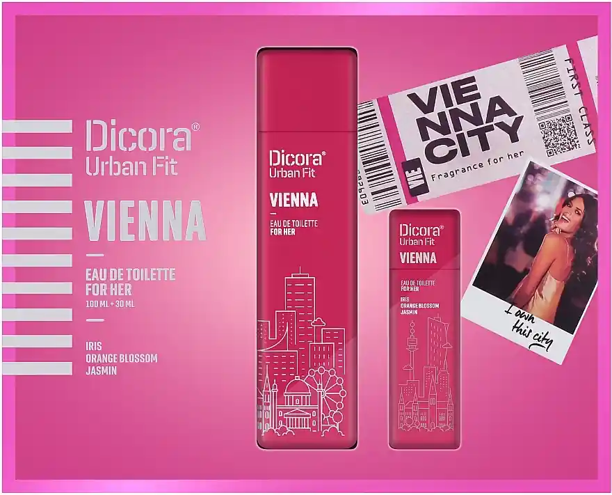 Dicora Urban Fit Vienna For Her Set - Perfume