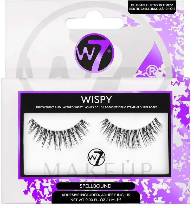 W7 Wispy Lashes - Makeup