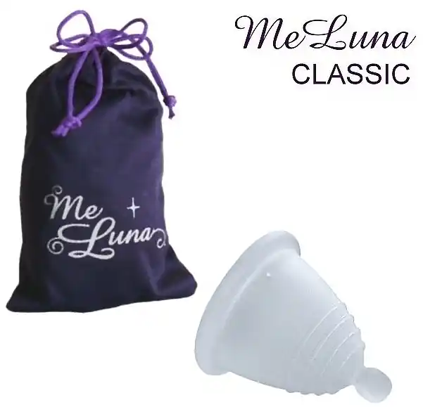 Menstrual Cup with Ball, size L, clear - Accessories
