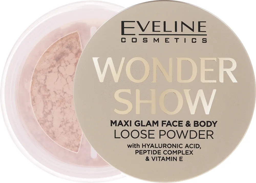Eveline Cosmetics Wonder Show Maxi Glam Face & Body Loose Powder - Makeup
