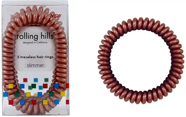 Traceless Hair Rings, bronze - Accessories