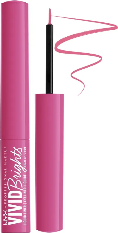 NYX Professional Vivid Brights Liquid Liner - Makeup