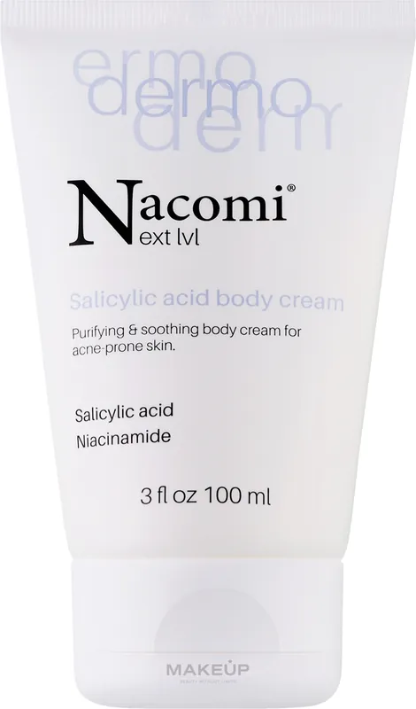 Cleansing & Soothing Body Cream with Salicylic Acid - Bath and Body