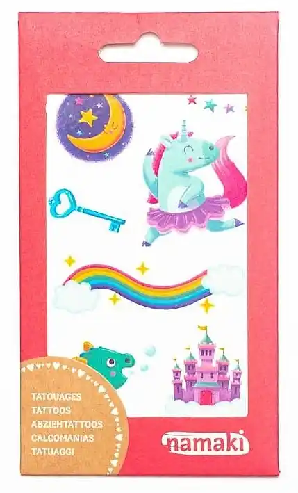 Temporary Tattoo for Kids 'Magical Worlds' - Accessories