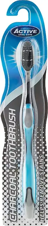 Charcoal Toothbrush - Bath and Body