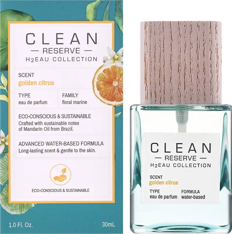 Clean Reverse H2Eau Golden Citrus - Perfume
