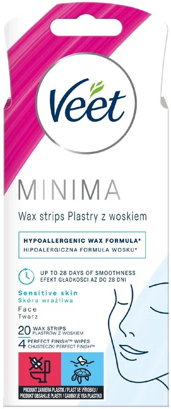 Facial Wax Strips - Bath and Body