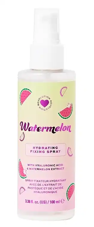 I Heart Revolution Watermelon Hydrating Fixing Spray - Makeup