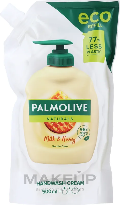 Liquid Soap Naturel "Honey and Moisturizing Milk" (refill) - Bath and Body