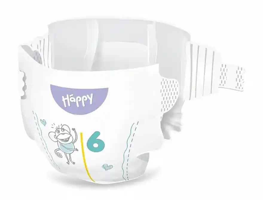 Baby Diapers 15+ kg, size 6 Junior Extra, 96 pcs - Health & Care
