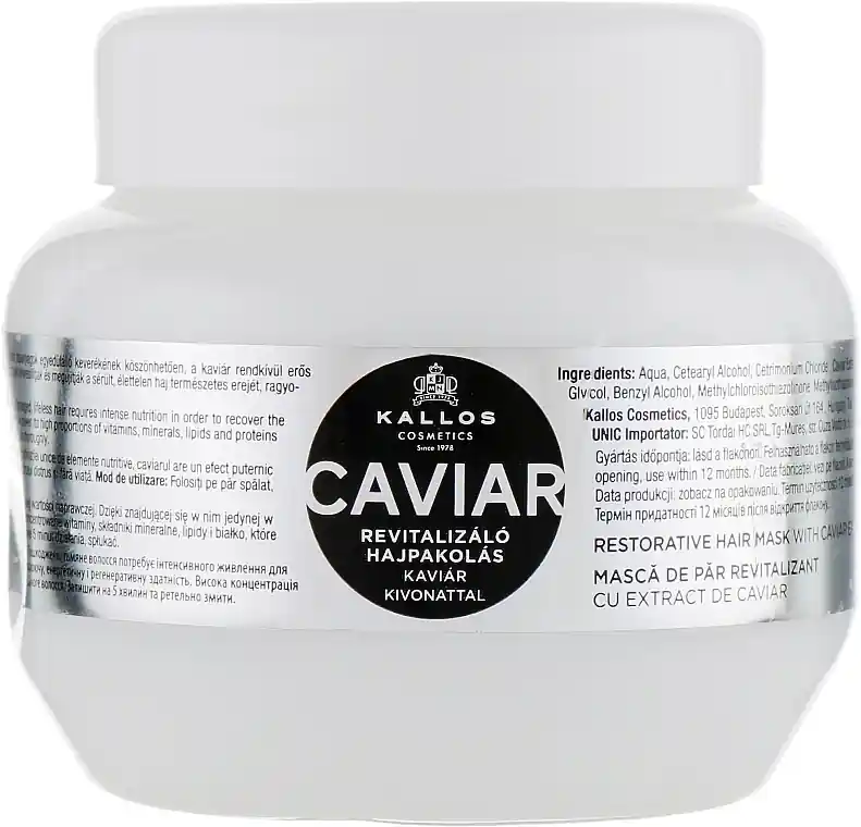 Repair Black Caviar Extract Hair Mask