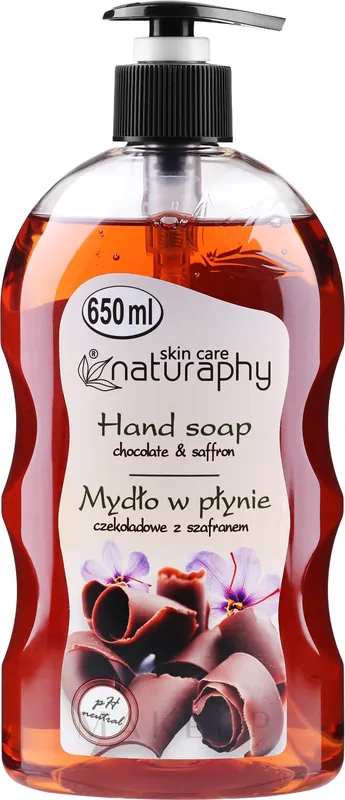 Chocolate & Saffron Liquid Hand Soap - Bath and Body