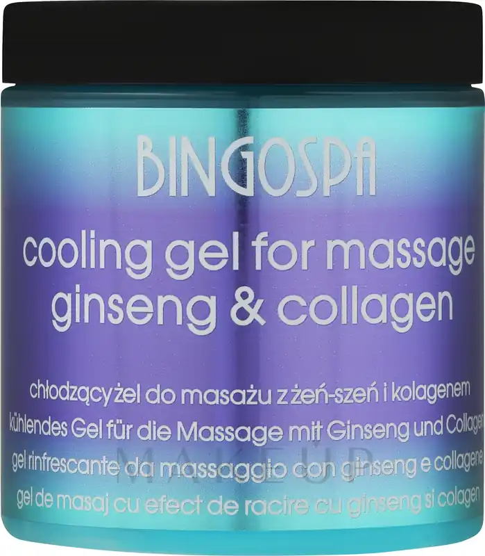 Massage Cooling Ginseng & Collagen Gel - Bath and Body