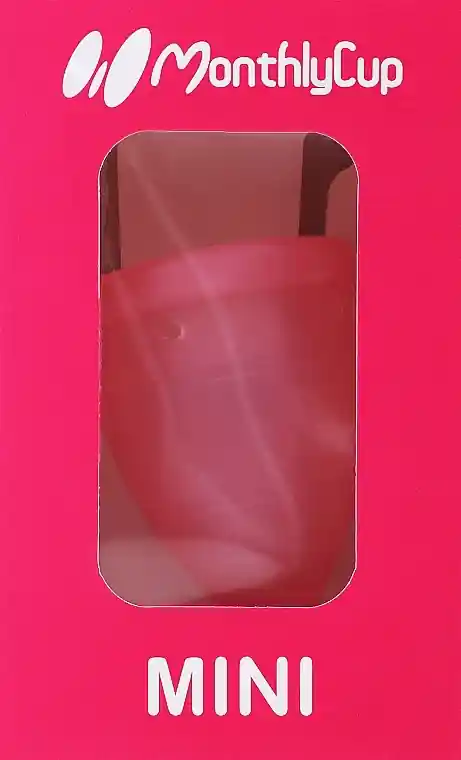 Menstrual Cup, mini size, pink topaz - Accessories