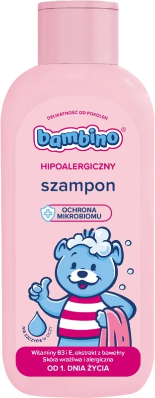 Hypoallergenic Shampoo for Children and Infants - Hair
