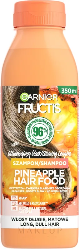 Pineapple Shampoo for Long, Dull Hair