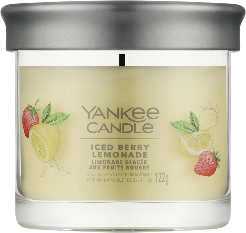 Scented Candle in Glass 'Iced Berry Lemonade' - Bath and Body