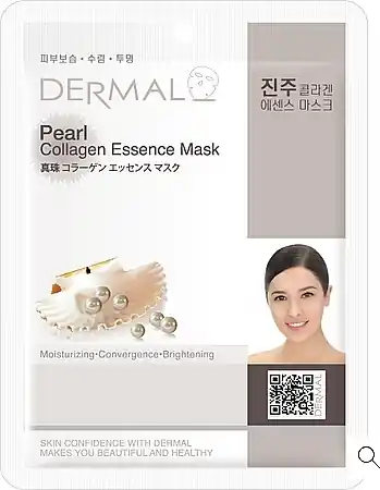 Collagen Sheet Face Mask with Pearls - Skin Care Products